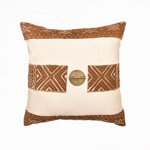 The Bamako Ochre - XL Heritage Cushion