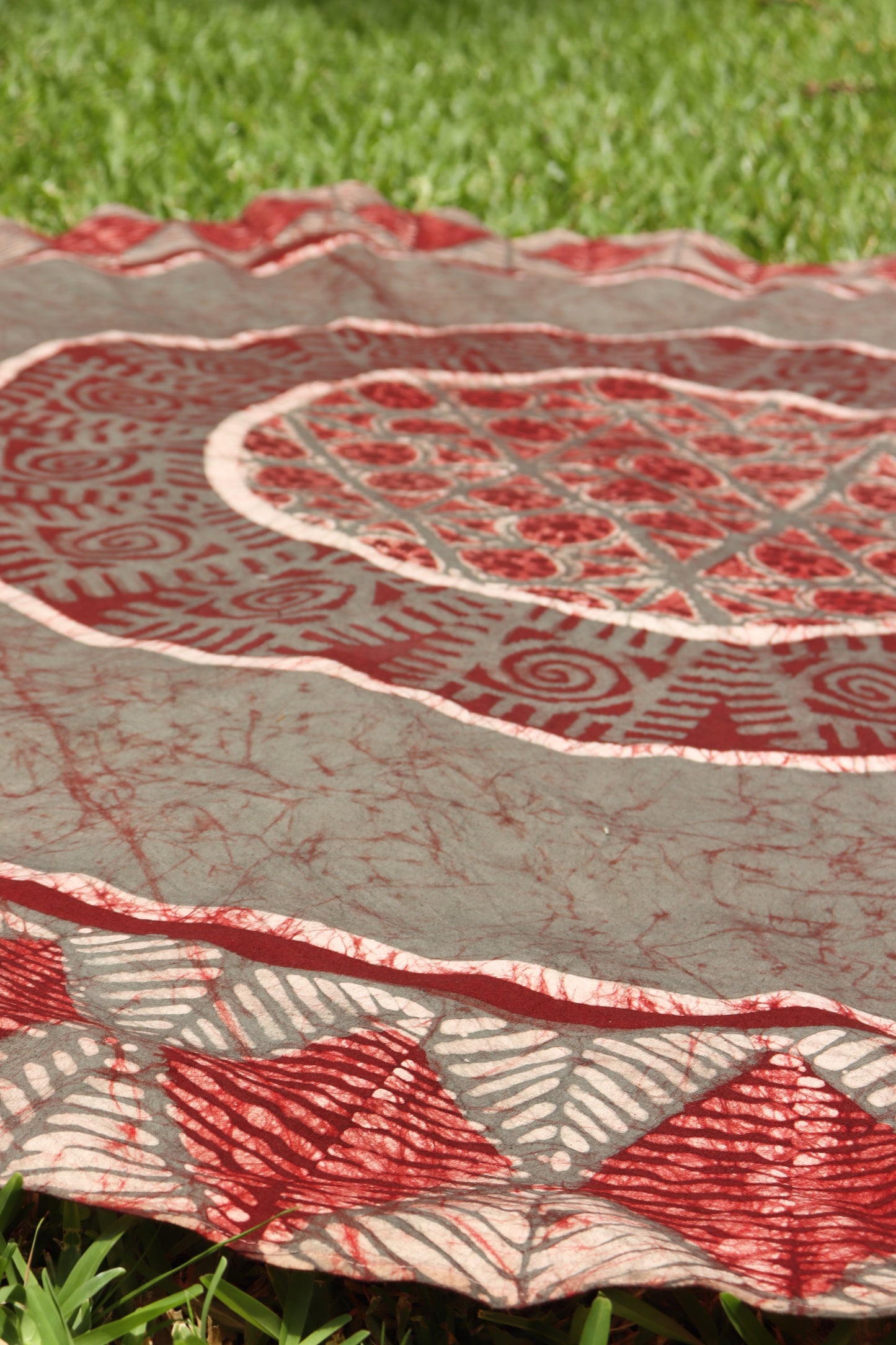 Cabinda (Round) Batik Tablecloth